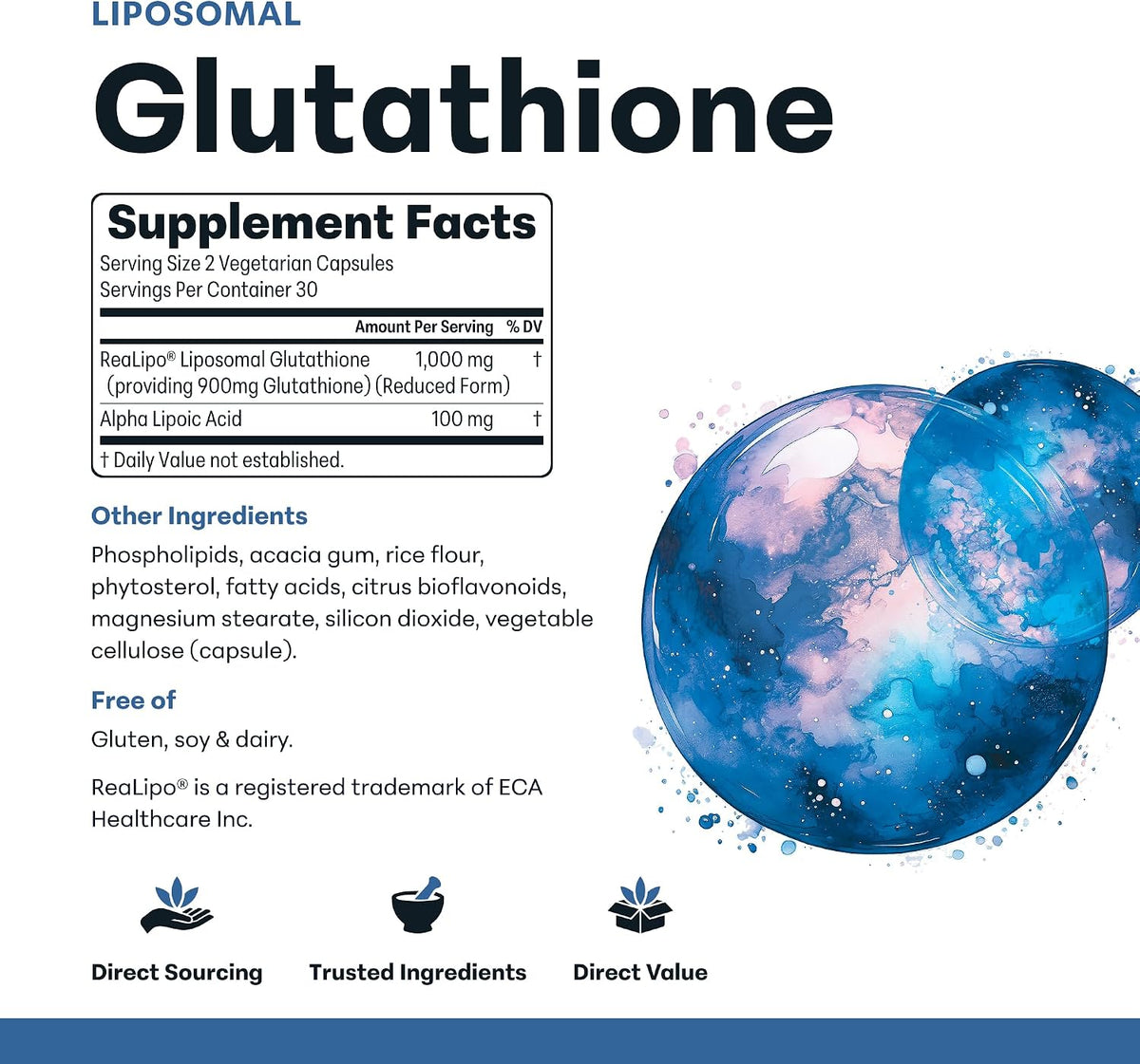 Hova Liposomal Glutathione Supplement